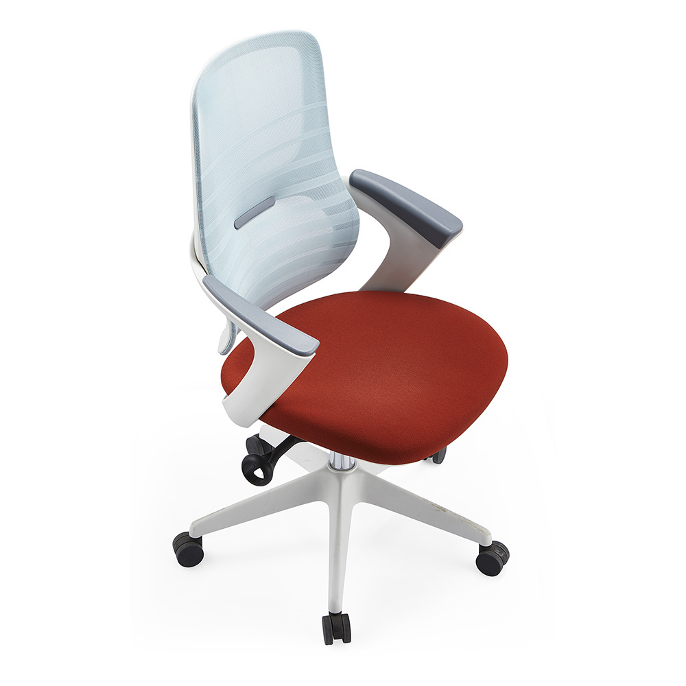 sample mesh chaises white office chair Executive Mesh Home Revolving Manager Office Furniture Task Chair with Wheels