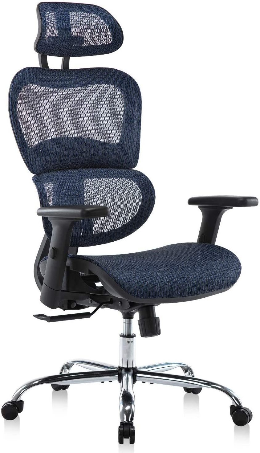 Ergonomic High-Back Full Mesh Office Chair Adjustable Executive Swivel Chair with lumbar support