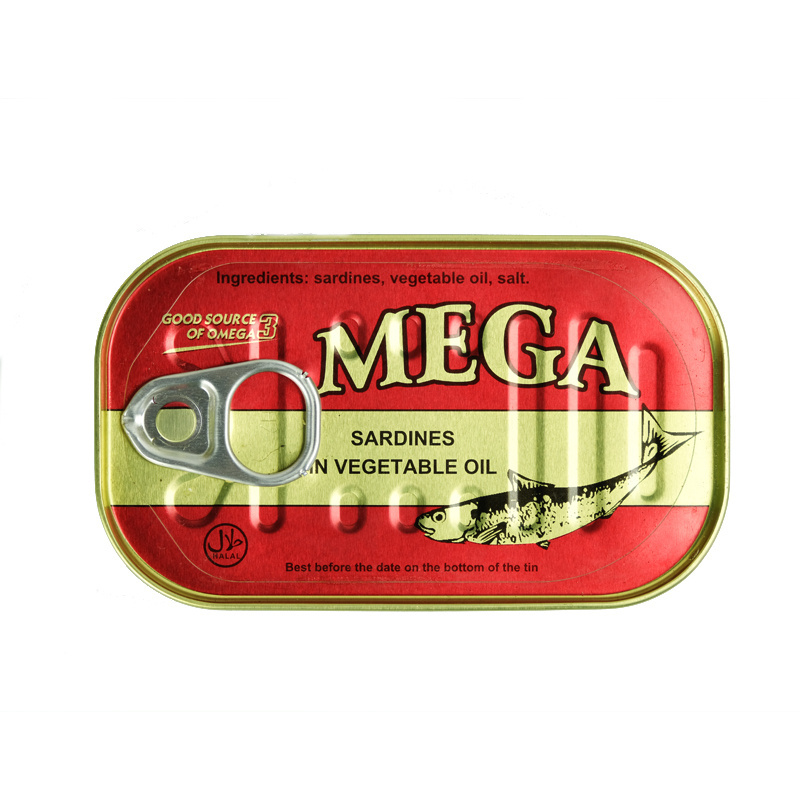 Hot Selling China Export Canned Fish Product OEM/ODM Available Pure Nature Flavor Canned Sardines In Vegetable Oil