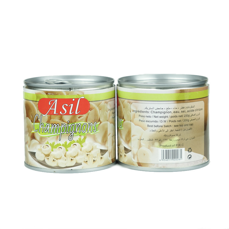 Erican New Product Wholesale Factory Price OEM/ODM Available Ready To Eat Sliced/Whole Canned Mushroom