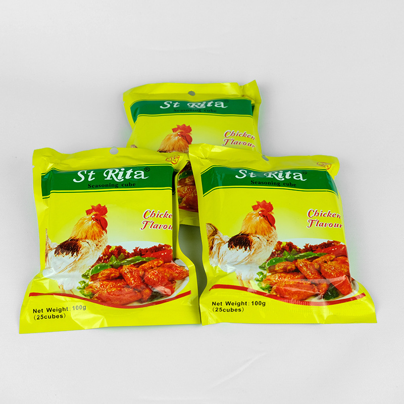 4g Chicken Flavor Mixed Spices Seasoning Cube for  Africa Market