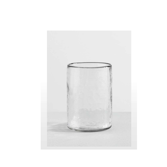 100% Top Quality Handmade Hammered Glass Tumblers with Modern Designed For Drinkware Uses By Exporters