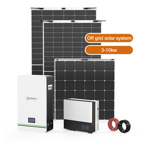 10kw off grid solar power system solar panel system home solar panel kit with battery and inverter