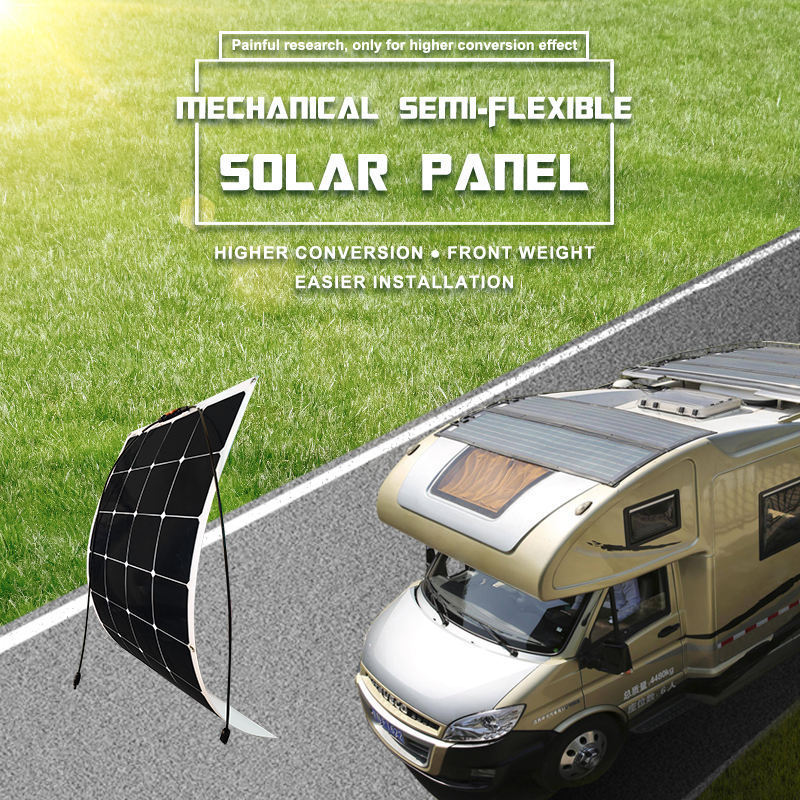 Durable Using Various 300w/380w Custom Flexible Small Flexible Solar Panel Foldable Charger for roof