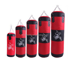 Professional Punch Bag Set Hanging Kick Fight Sandbag Empty Heavy Weight canvas Boxing punching bags /dummy sand bag with chain