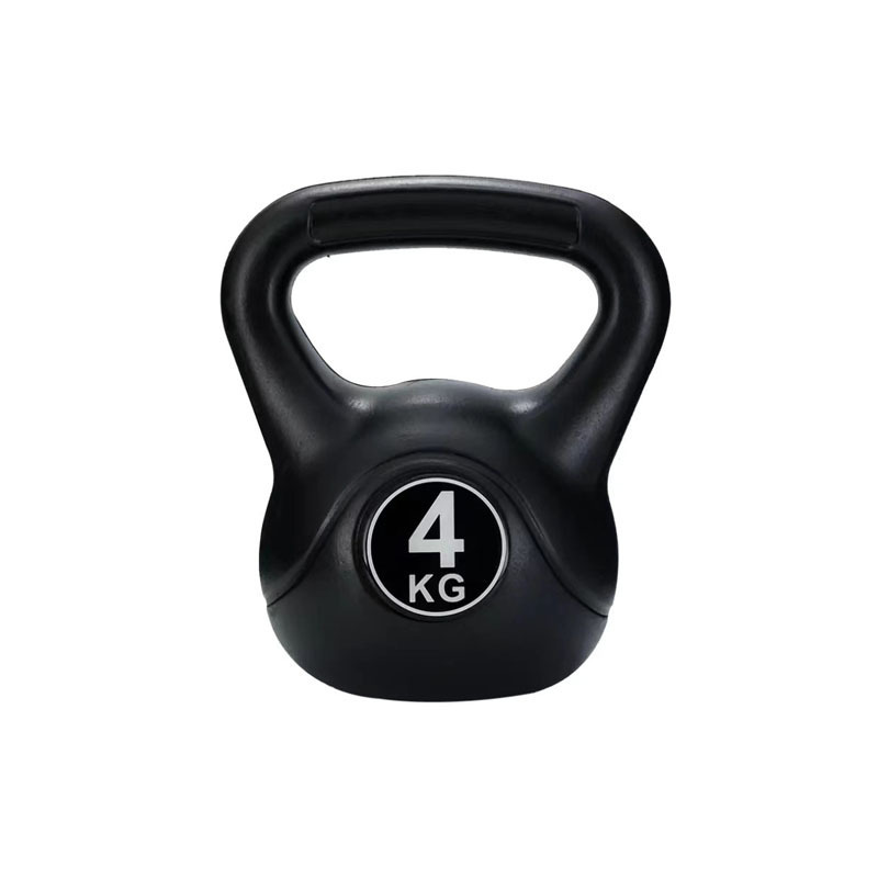 Cheap Cement Cast Iron Powder Coated Competizione Kettlebell 2kg 4kg 6KG 8KG 10KG 12KG 14KG 16KG Black PE kettlebell