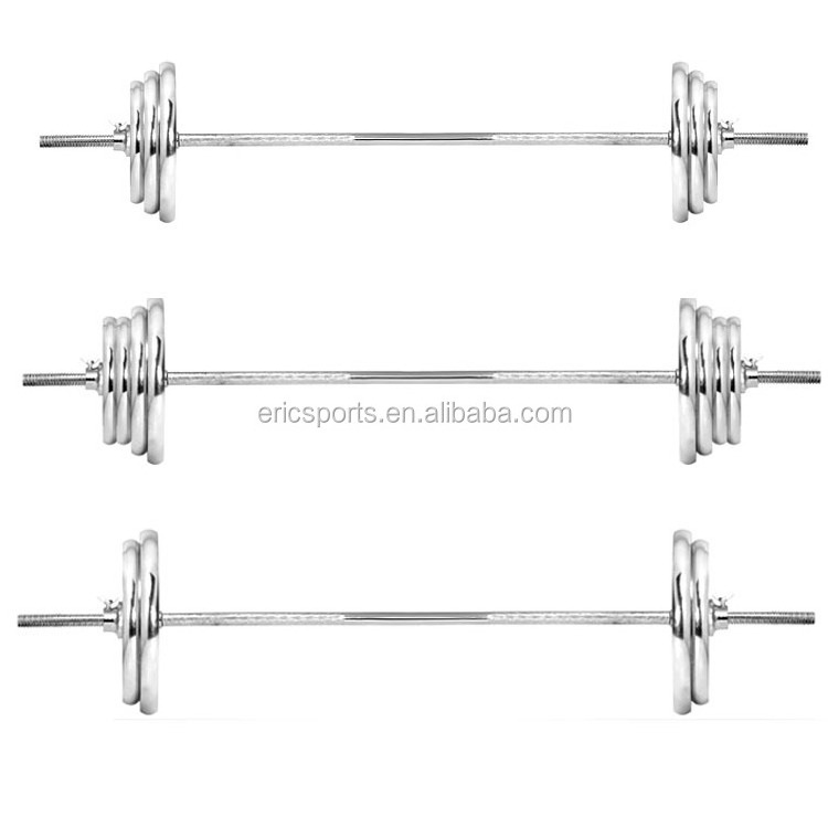 25MM 28MM 1.2m 1.5m 1.8m straight /curl bar chromed weightlifting bar weight dumbbell barbell