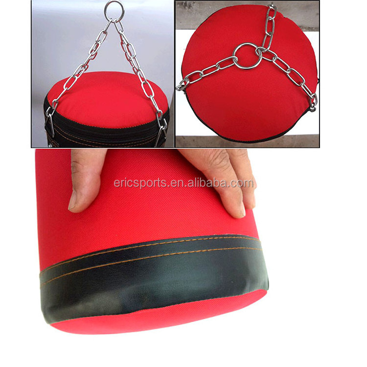 Professional Punch Bag Set Hanging Kick Fight Sandbag Empty Heavy Weight canvas Boxing punching bags /dummy sand bag with chain