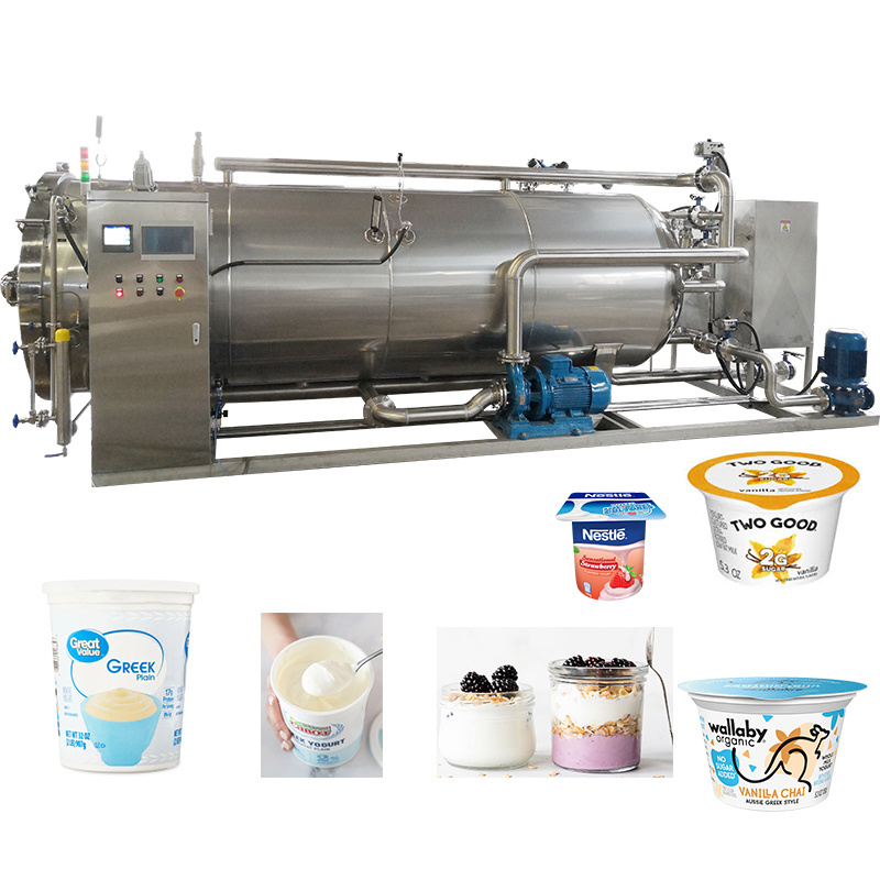 Factory Outlet Pressure steam water spray horizontal retort Autoclave Pressure Cooker retort canned product retort autoclave