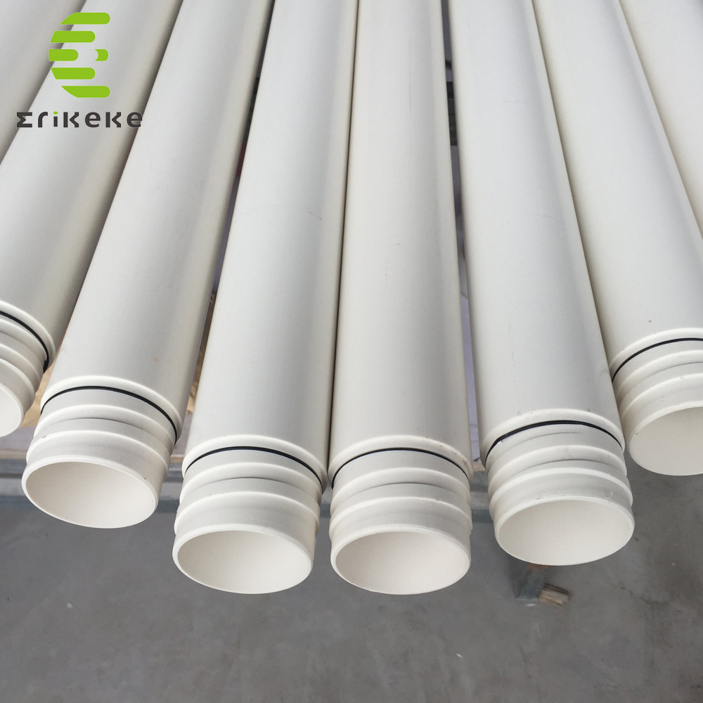 PVC Well Pipe Factory Wholesale Price UPVC Deep Well Casing Pipes for Water Supply 110mm 140mm PVC Plastic Tube