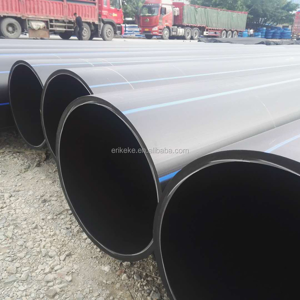 6 Inch 300 500 800 1000 1200 1500Mm Plastic Black Polyethylene Drainage Culvert Hdpe Double Wall Corrugated Pipe Price