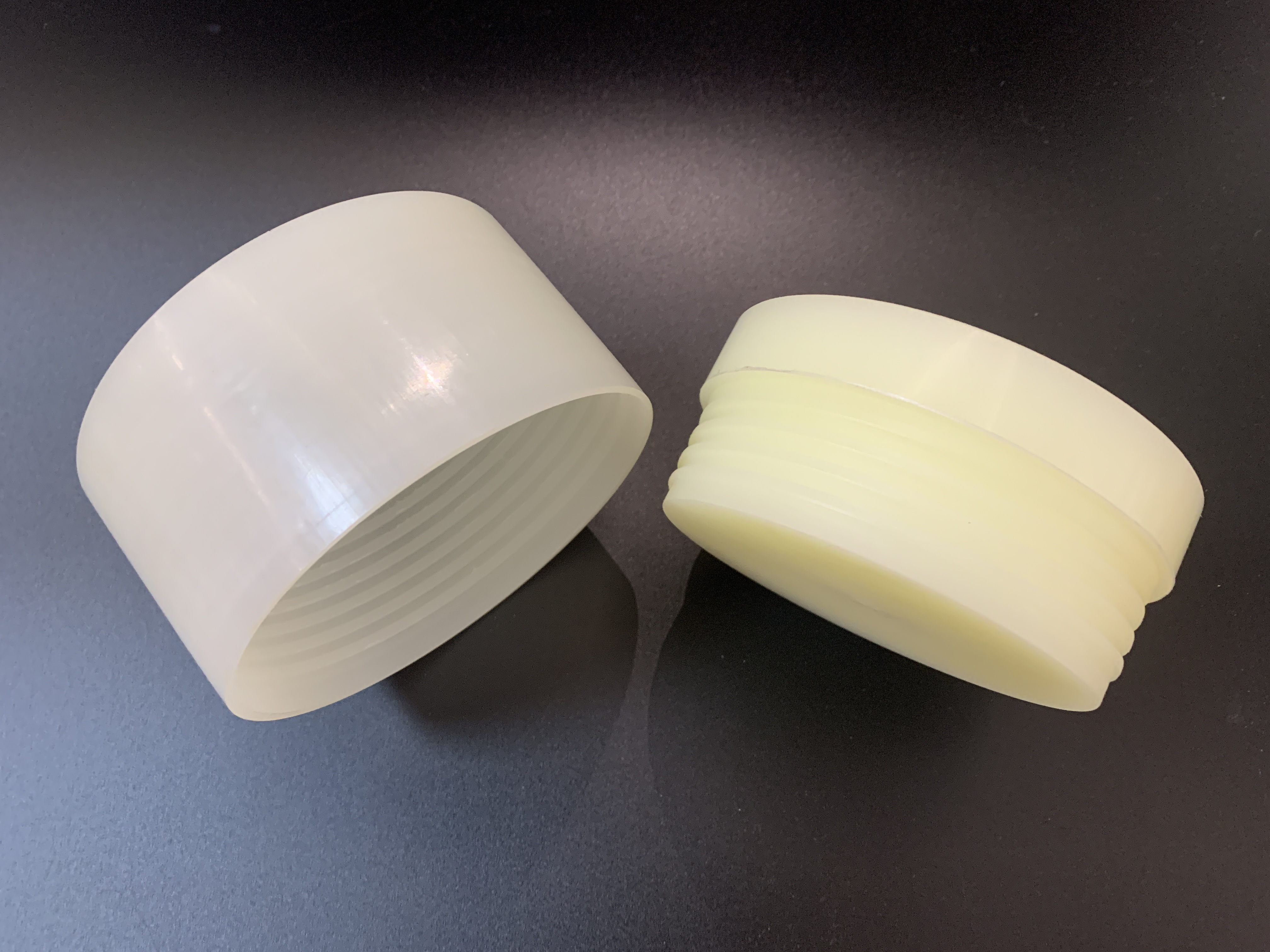 China Supplier Custom Made Plastic Injection Molding PVC ABS Nylon Pipe End Cap