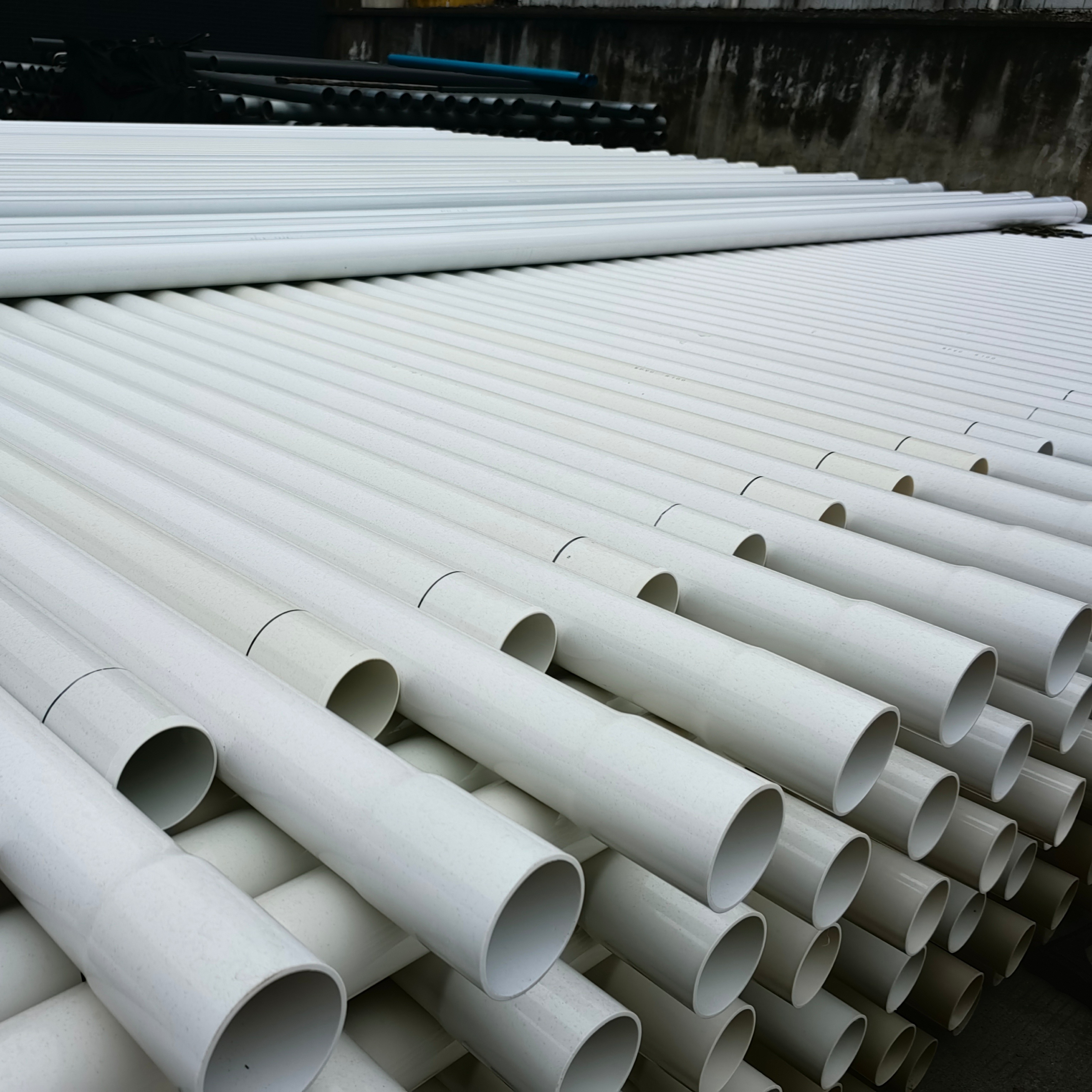 4 inch UPVC Conduit Pipe Electrical Rectangular PVC Tube