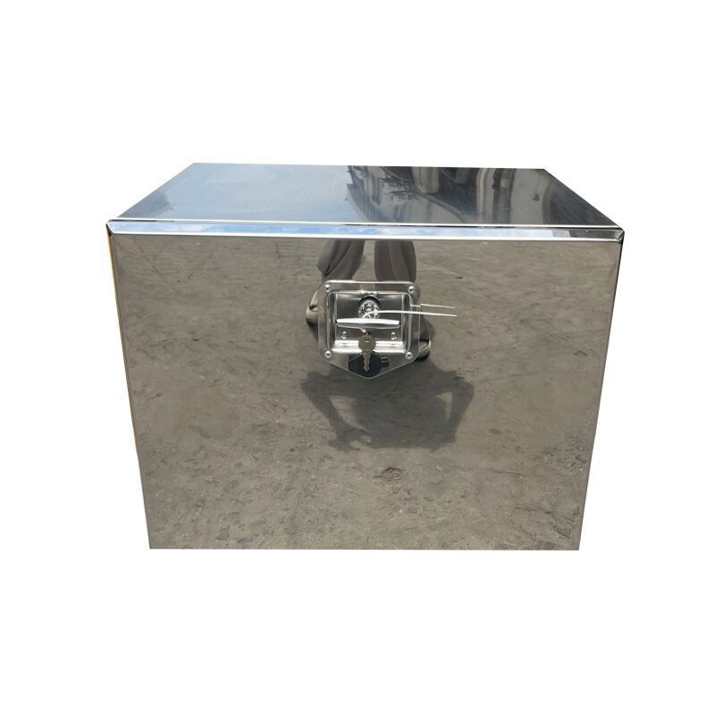 Customized Stainless steel Job Site Tool Box Van forklift Garage Storage Vault Site Security Tool Box with waterproof for truck