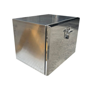 Customized Stainless steel Job Site Tool Box Van forklift Garage Storage Vault Site Security Tool Box with waterproof for truck