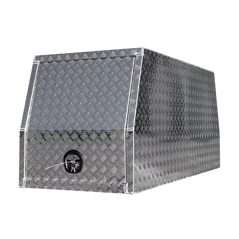 4x4 Aluminum Checker plate Dual Cab 800mm Ute Canopy Custom Aluminium Single Cab UTE Cage Hilux Canopy