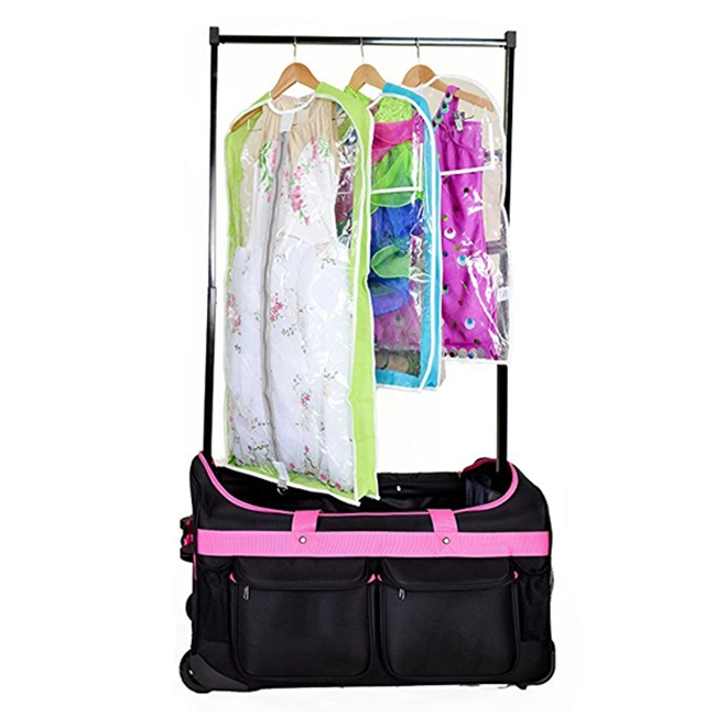 Dance Bags with Garment Rack Dance Trolley bag