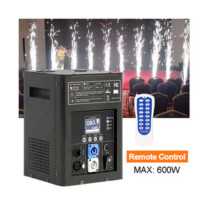 Wireless Dmx Control Stage Cold Fireworks Cold Spark Machine 600w For Wedding Party And Events