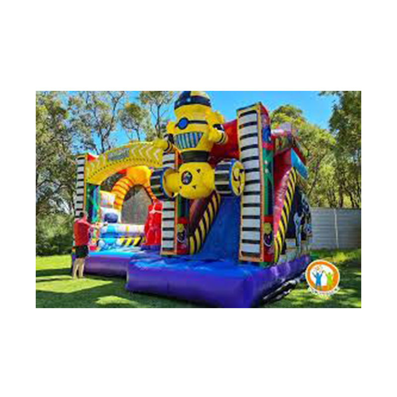 Party Rental White Bounce House Inflatable Castle Slide Ball Pit For Kids Adults Jumping