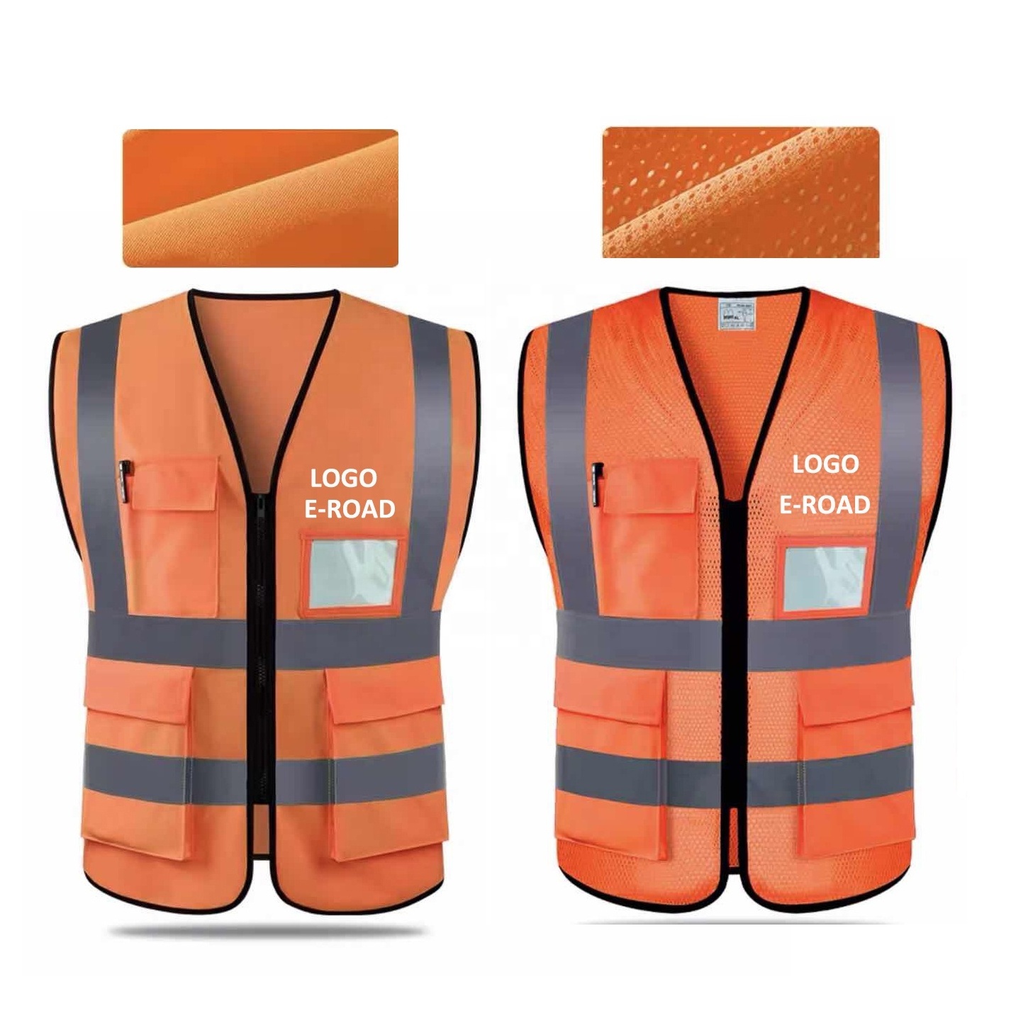 Reflective Safety Vest Construction Security Safety Vest High Visibility Work Reflective Safety Vests