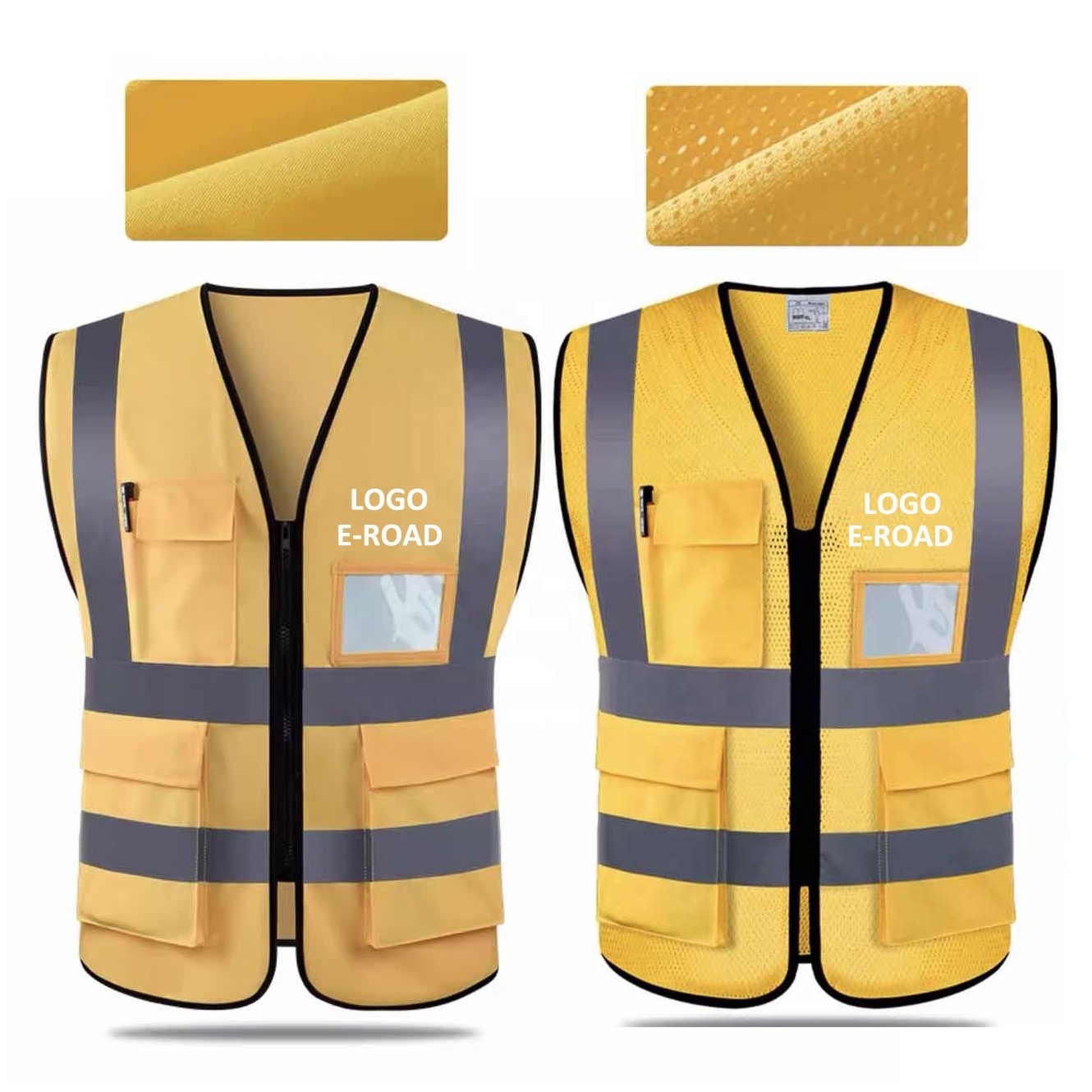 Reflective Safety Vest Construction Security Safety Vest High Visibility Work Reflective Safety Vests