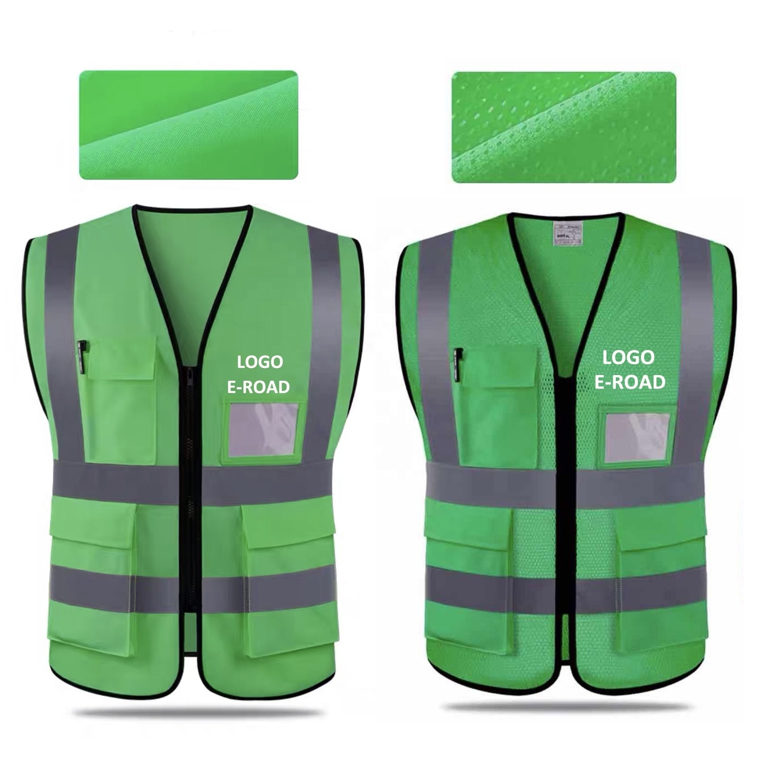 Reflective Safety Vest Construction Security Safety Vest High Visibility Work Reflective Safety Vests