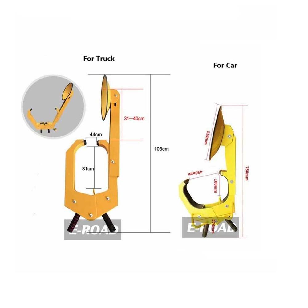 Anti Theft Tyre Lock Factory Car and Truck Wheel Clamp