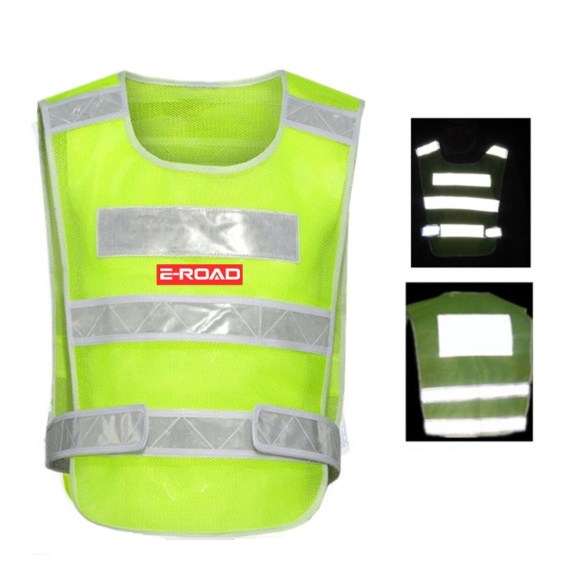 construction clothing workwear fluorescent safety vest jackets reflective work