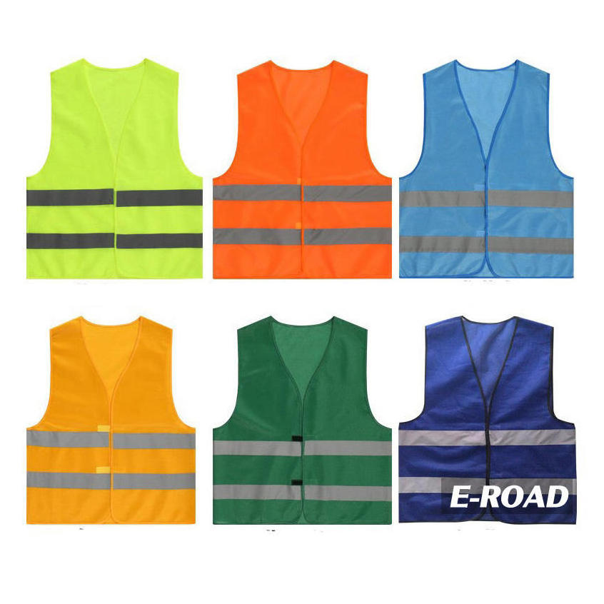 Hi Vis Safety High Visibility Fluorescent Warning Reflective Safety Vest Clothing