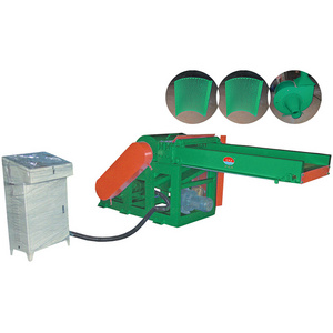 Waste foam sponge rubber scraps recycle shredder machine