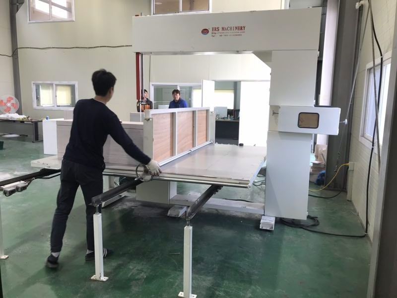 Manual vertical sponge cutting machine manual