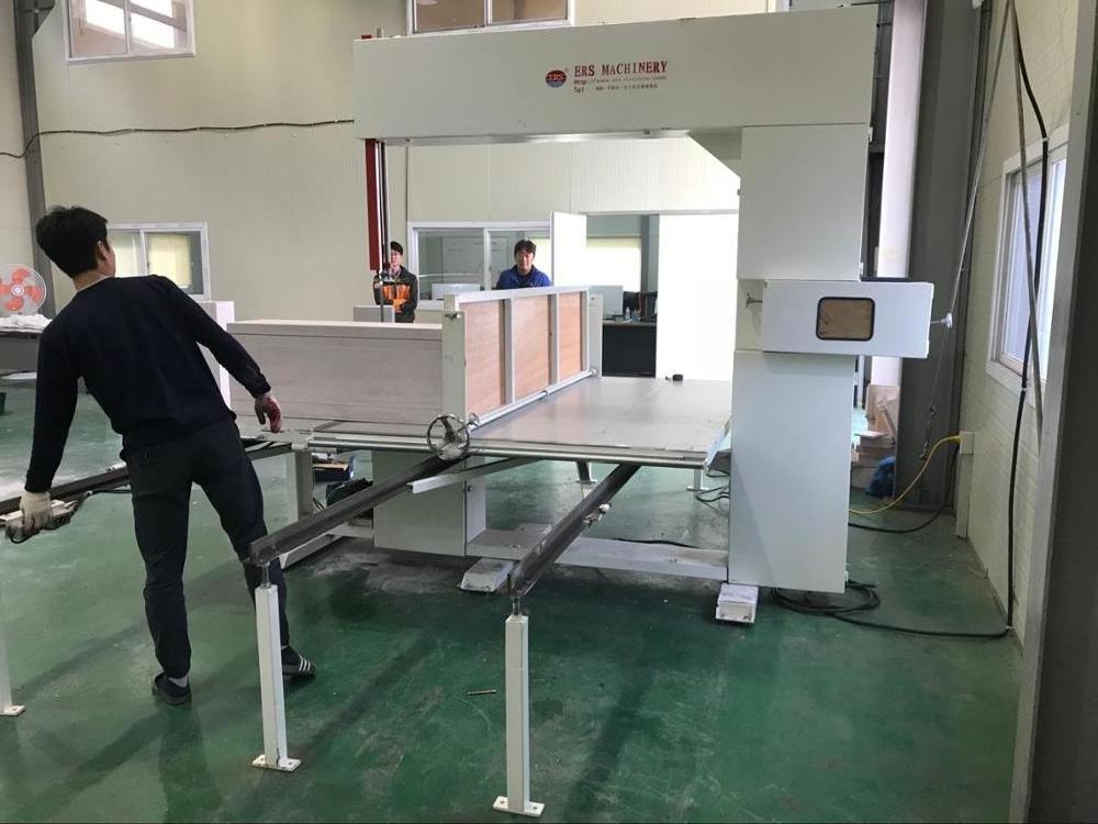 Manual vertical sponge cutting machine manual