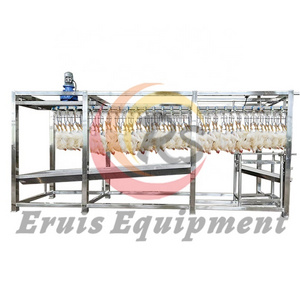 Factory screw chiller for slaughtering house equipment chicken plucking machine Belt Conveyor For Meat Plant