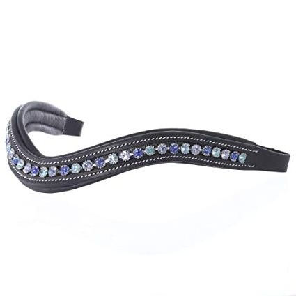 Browbands Horseback Riding Tack Made On Italian Leather equestrian horse browbands Bling Browbands For Horses