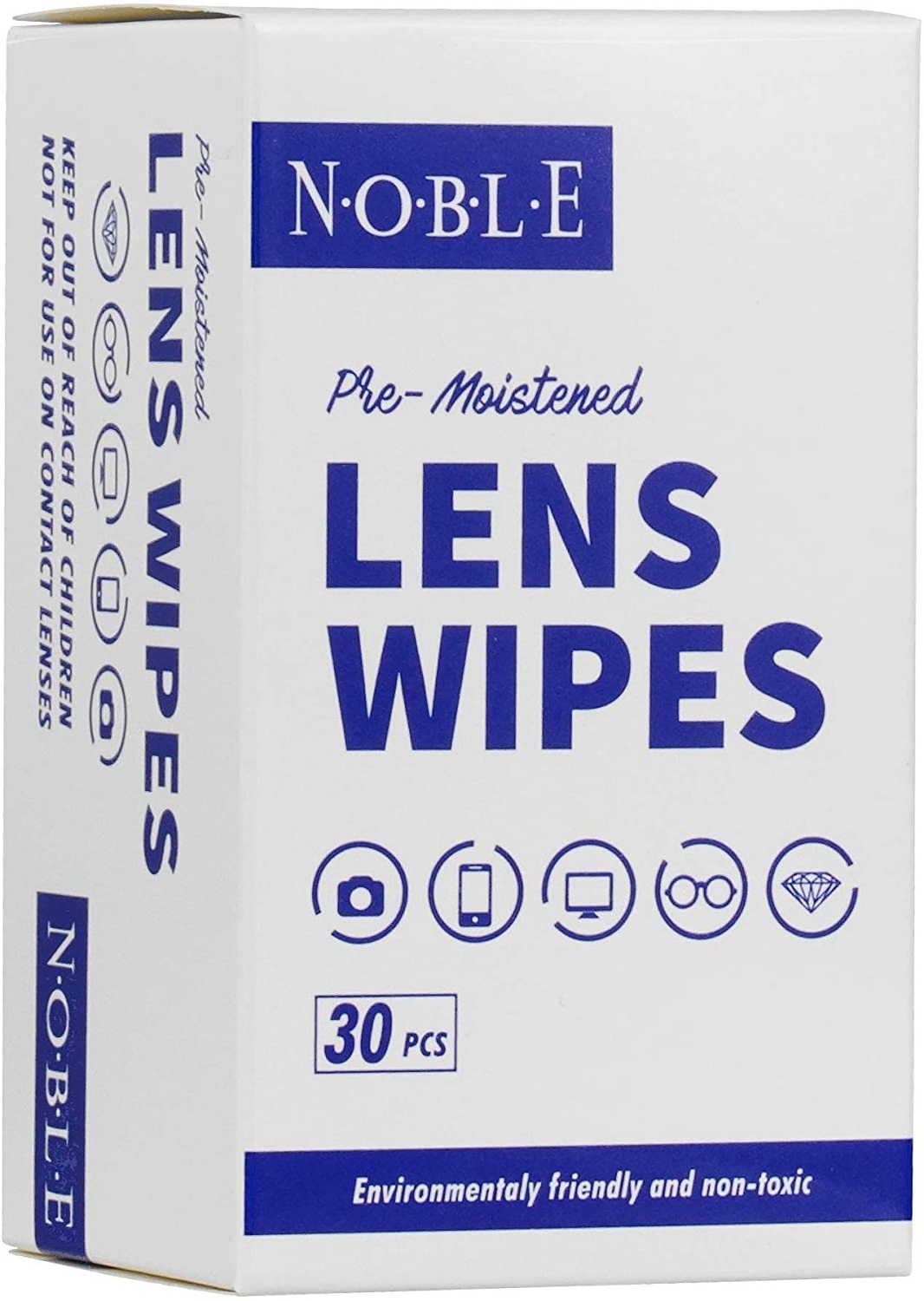 Customized Pre Moistened Lens Cleaning Wipes Eyeglass Wipes Screen Wipes