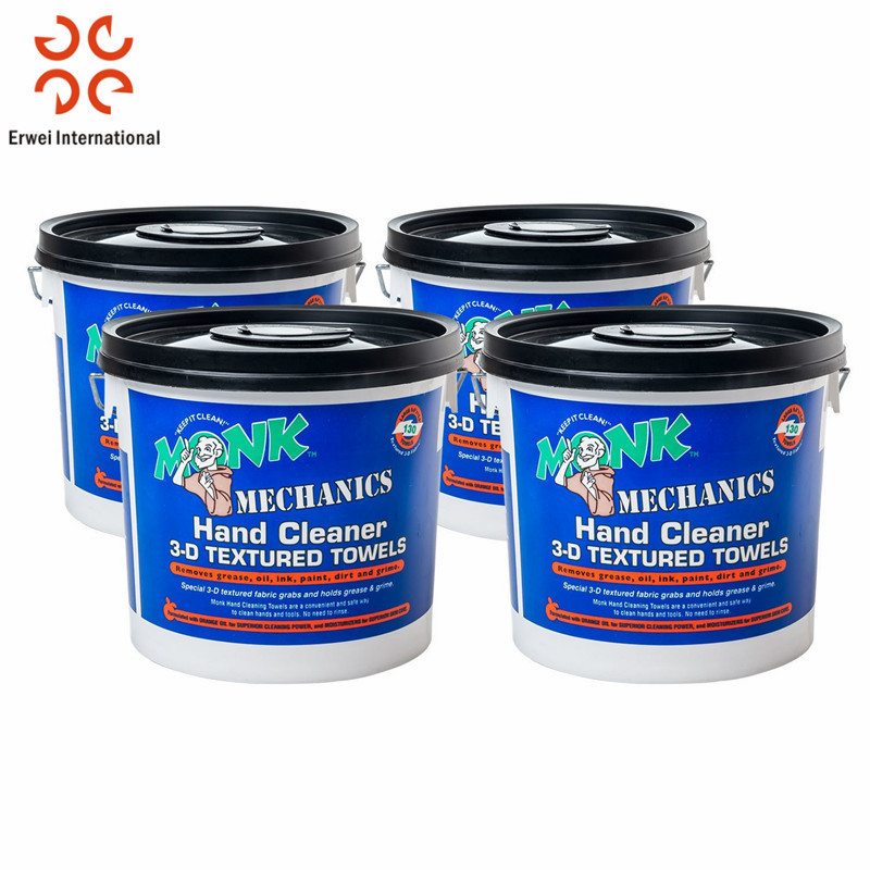 Multi purpose Industrial Cleaning Wet Wipes Hand Wipes for Heavy Duty Work