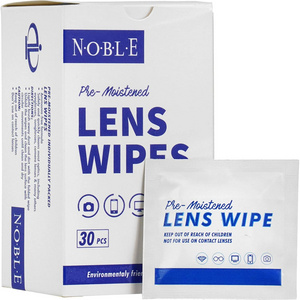 Customized Pre Moistened Lens Cleaning Wipes Eyeglass Wipes Screen Wipes