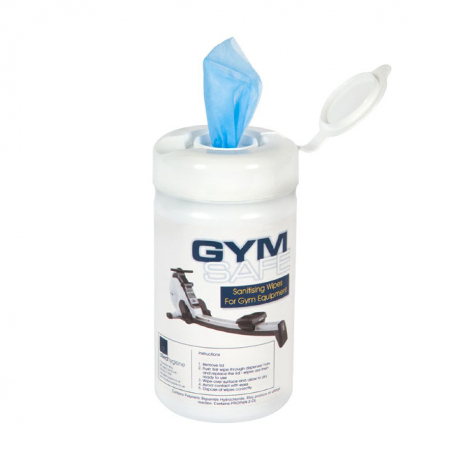 Antibacterial gym wet wipes workout equipment cleaning wipes