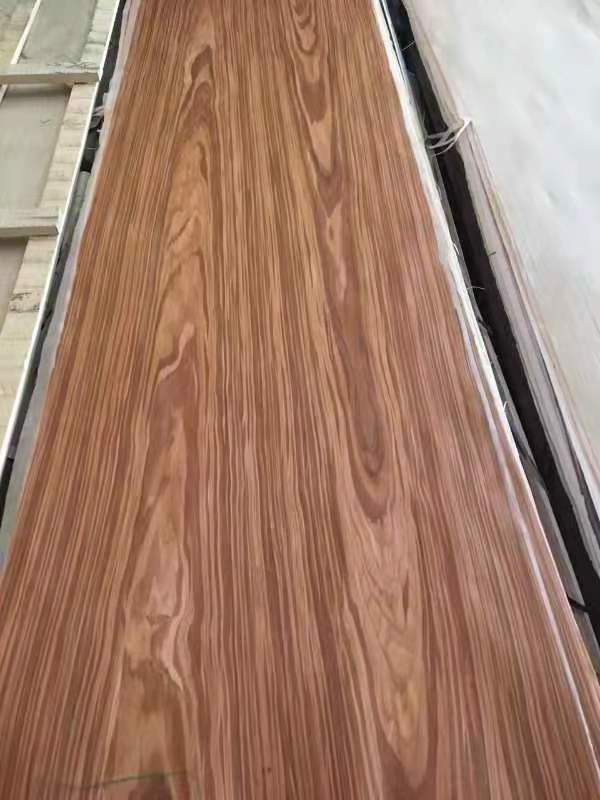 2' X 8' engineered wood veneer recon veneer reconsituted Wood Veneer for skateboard and Longboard