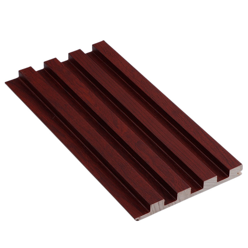 E&R WOOD High Durability Modern Peel And Stick Fluted Ceiling Living Room Sheets Wood Wall Panel