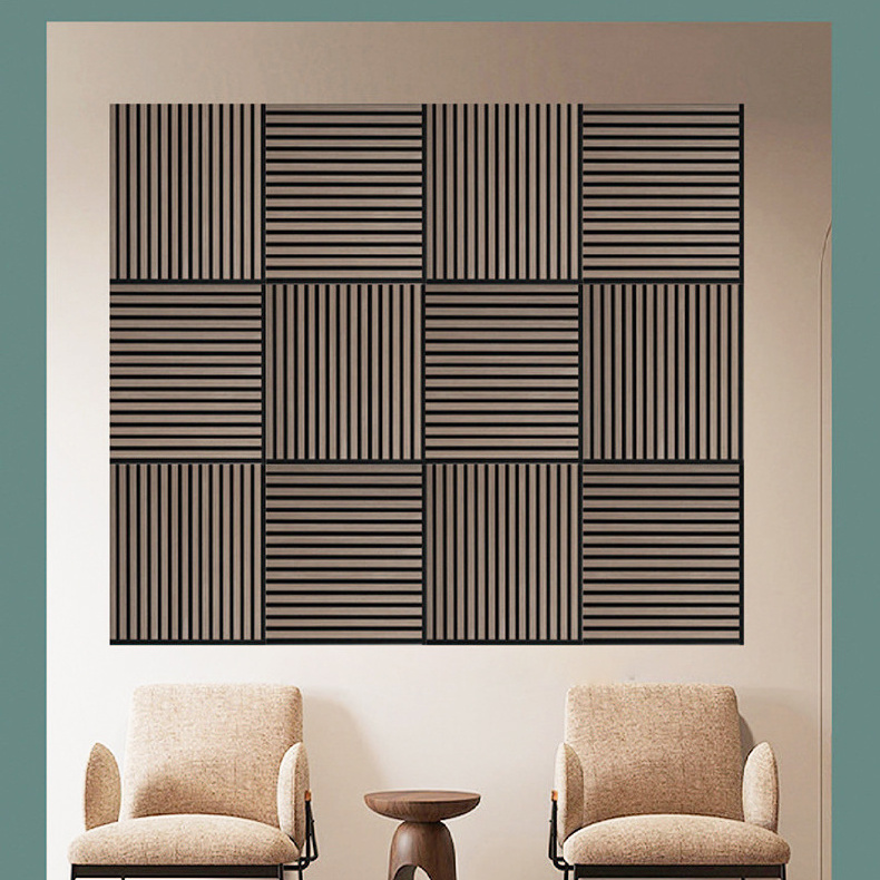 Guangdong Buy 3d Technology Wholesale Price Walnut Good Price Music Studio Soundproof Wall Panels Polyester Acoustic Panels