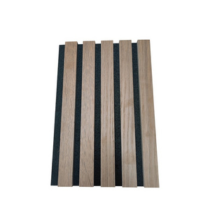 Akupanel Wooden Veneer Oak  Slat Panel Acoustic Sound Proof Wall Panels Wood Acoustic Wall Panels Acusticos for ceiling and wall