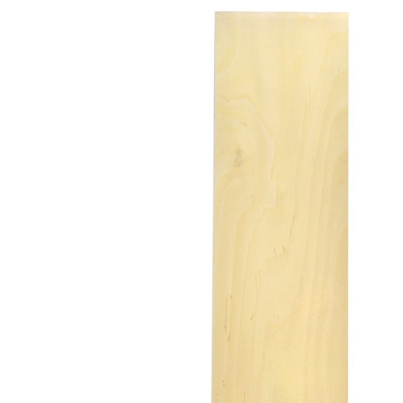 1.60mm Natural China Maple wood veneer for balance board deck