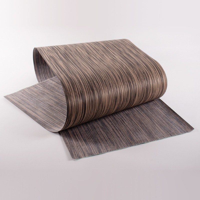 250x64Cm ISO ebony recon reconsituted Engineered Veneers for Furniture Plywood  wall palnet plywood mdf  surface decorative