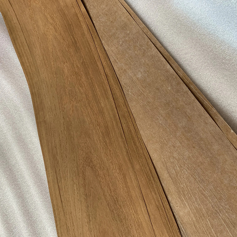 0.5mm 1mm 1.2mm 1.5mm 2mm teak floor wood veneer for flooring