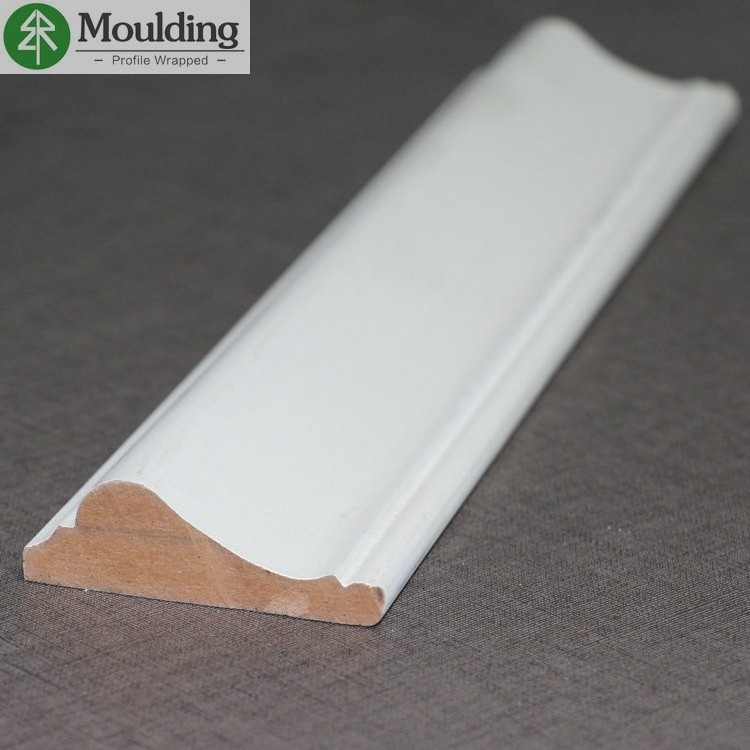 Custom White Primed Mdf Board Basing Moulding Baseboard Casing Architrave Moulding Mdf  baseboard corner WOOD MOLDING