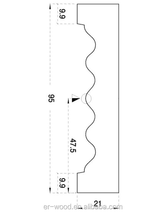 Custom White Primed Mdf Board Basing Moulding Baseboard Casing Architrave Moulding Mdf  baseboard corner WOOD MOLDING