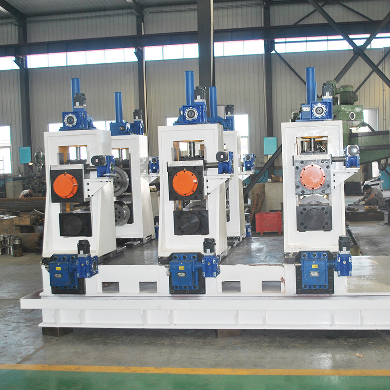 Automatic high frequency pipe making machine Manufacturer Sales To Italy type of hf welded steel pipe mill line