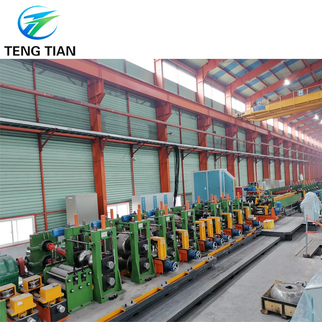 Fully Automatic Direct Forming Square Tube 200x200mm Square Pipe Making machine Price With Rollers