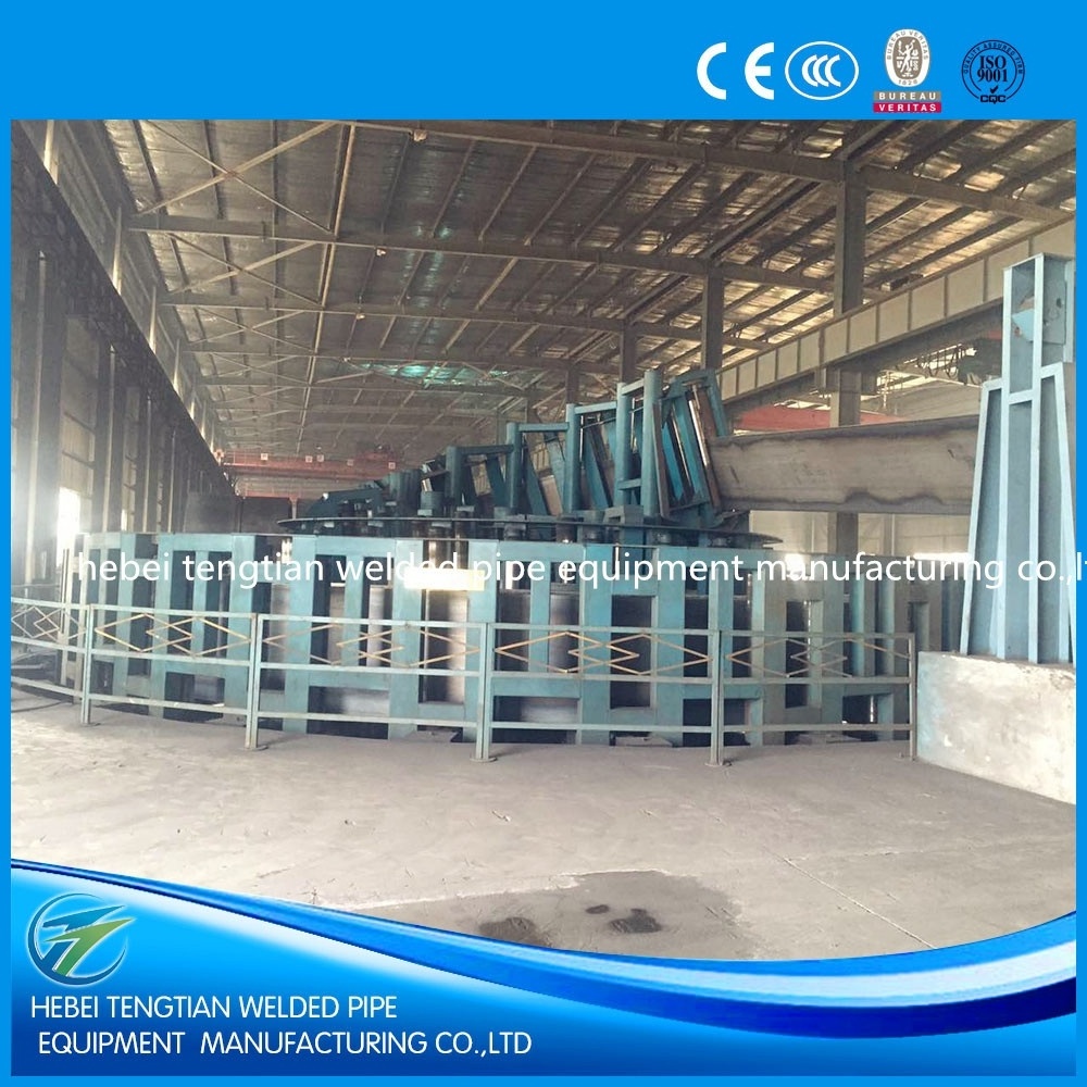 8-11M Horizontal steel strip Spiral Accumulator for tube mill